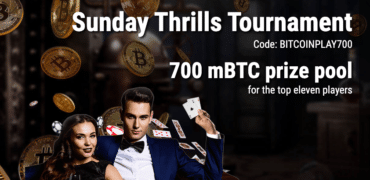 sunday thrills tournament cryptothrills bitcoinplay