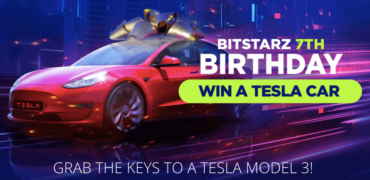 bitstarz tesla model 3 giveaway news featured image